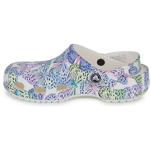 Crocs fille classic butterfly clog k blanc2173701_3 sur voshoes.com