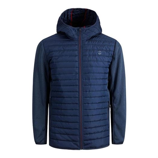 homme Jack jones homme noos   jjemulti quilted j bleu