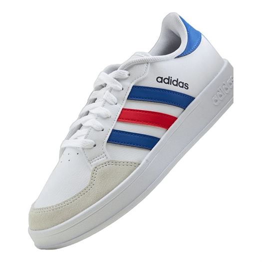 CHAUSSURES BREAKNET ADIDAS BEBE BLANC BLEU ROUGE ADIDAS