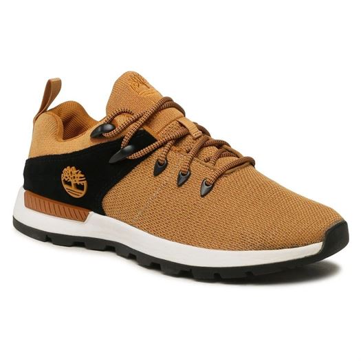 Timberland homme sprint trekr low knit jaune2179601_2 sur voshoes.com