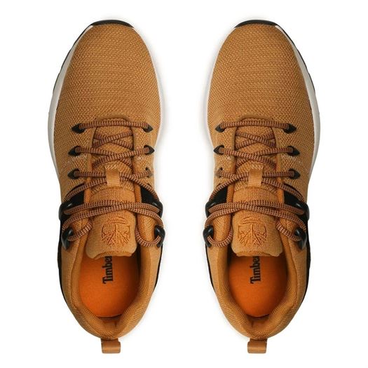 Timberland homme sprint trekr low knit jaune2179601_4 sur voshoes.com