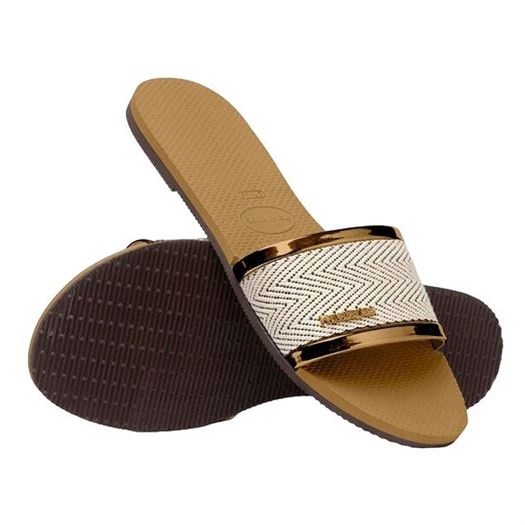 Havaianas femme 4146063 marron2190302_4 sur voshoes.com