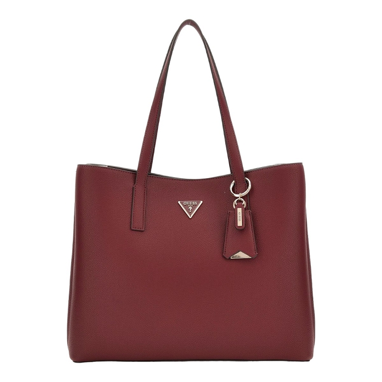 femme Guess femme meridian girlfriend tote bordeaux