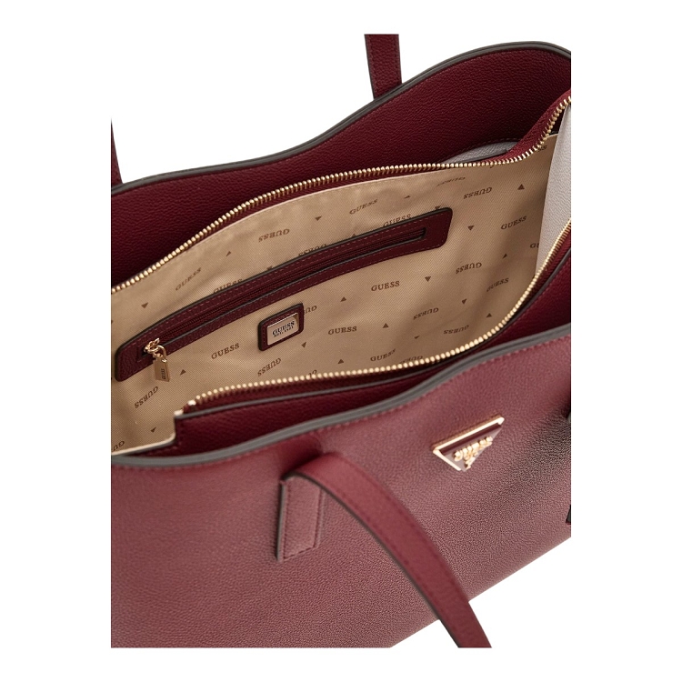 Guess femme meridian girlfriend tote bordeaux2200804_3 sur voshoes.com