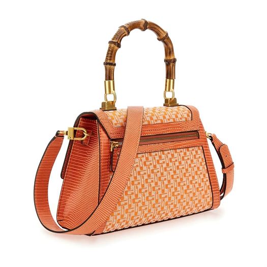 Guess femme stephi bamboo flap orange2201103_2 sur voshoes.com