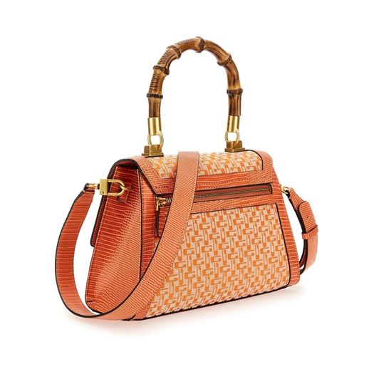 Guess femme stephi bamboo flap orange2201103_3 sur voshoes.com
