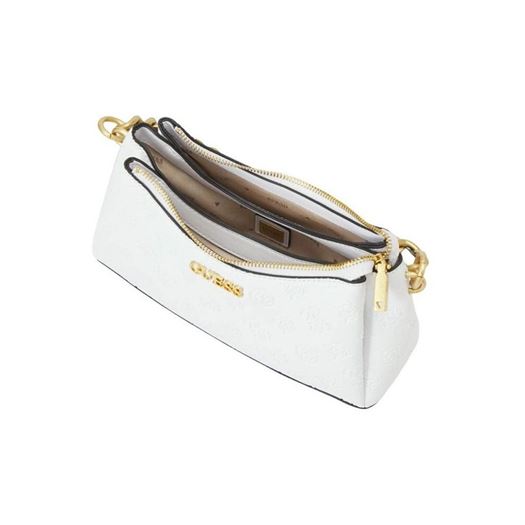 Guess femme geva top zip shoulder blanc2201402_3 sur voshoes.com