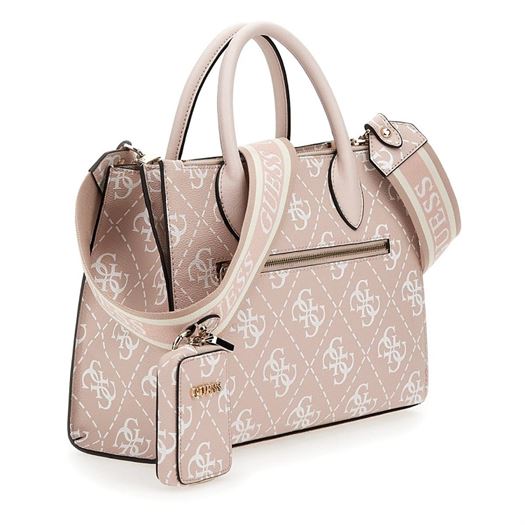 Guess femme rea high society satchel rose2201802_3 sur voshoes.com