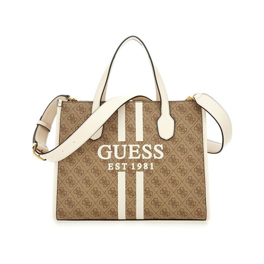 femme Guess femme silvana 2 compartment tot beige