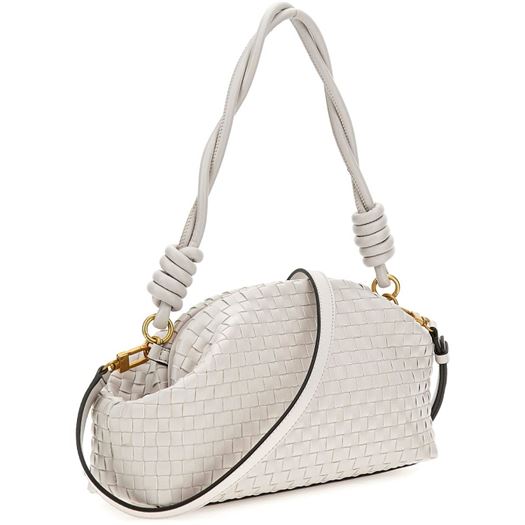 Guess femme lisbet frame clutch blanc2202701_2 sur voshoes.com
