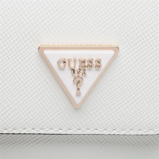 Guess femme noelle flap chit chat blanc2202802_4 sur voshoes.com