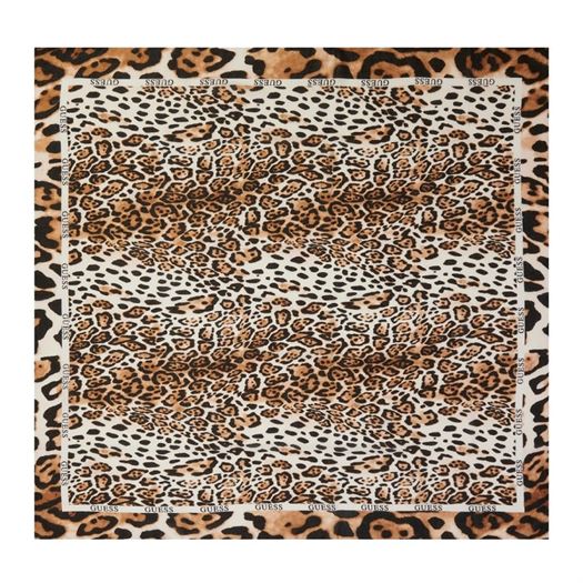 Guess femme kefiah 130x130 marron2203901_2 sur voshoes.com