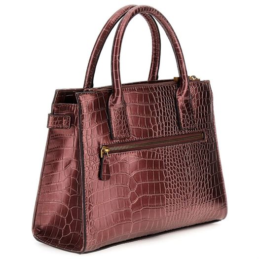 Guess femme tabata society satchel bordeaux2204901_2 sur voshoes.com