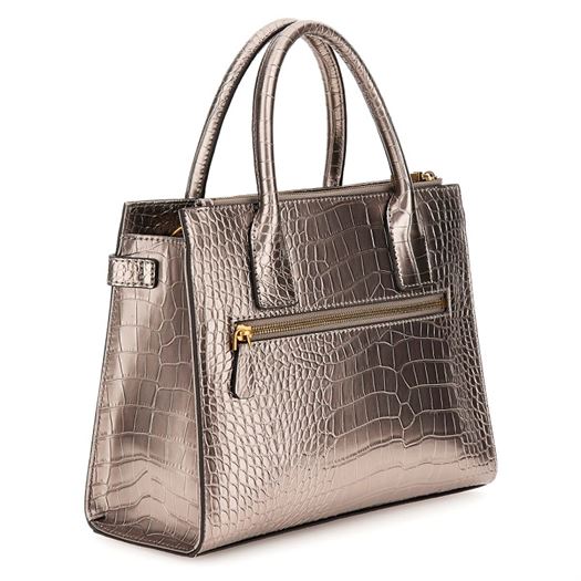 Guess femme tabata society satchel argent2204902_4 sur voshoes.com