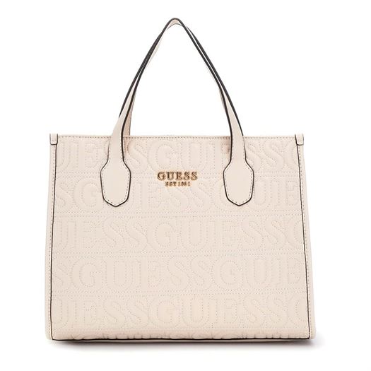 femme Guess femme silvana 2 compartment tot beige