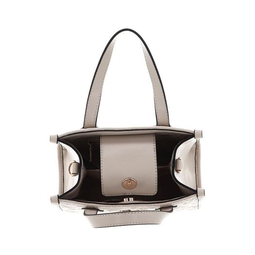 Guess femme silvana 2 compartmnt mini beige2205101_5 sur voshoes.com