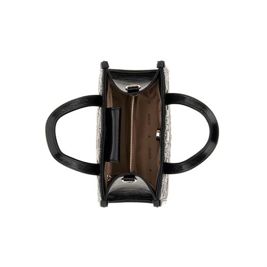 Guess femme silvana 2 compartmnt mini noir2205301_3 sur voshoes.com