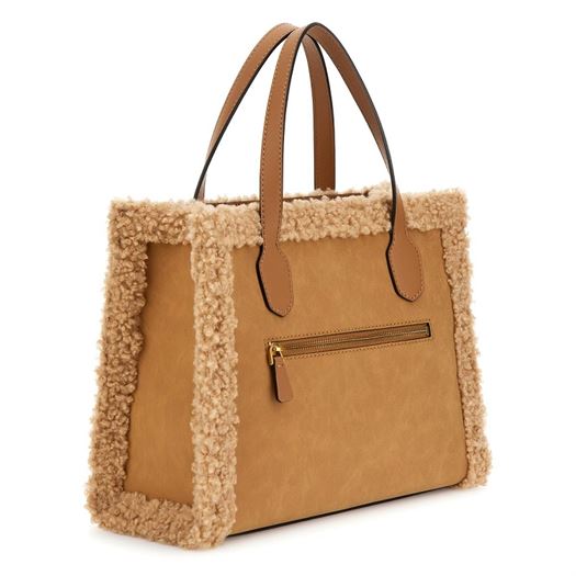 Guess femme silvana 2 compartment tot marron2205401_3 sur voshoes.com