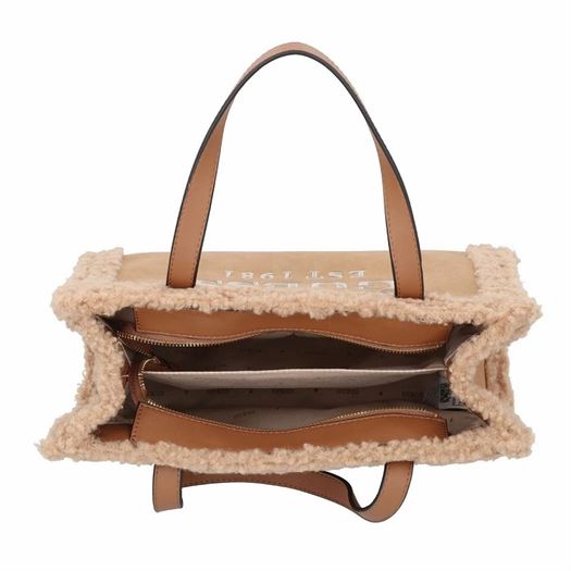 Guess femme silvana 2 compartment tot marron2205401_5 sur voshoes.com