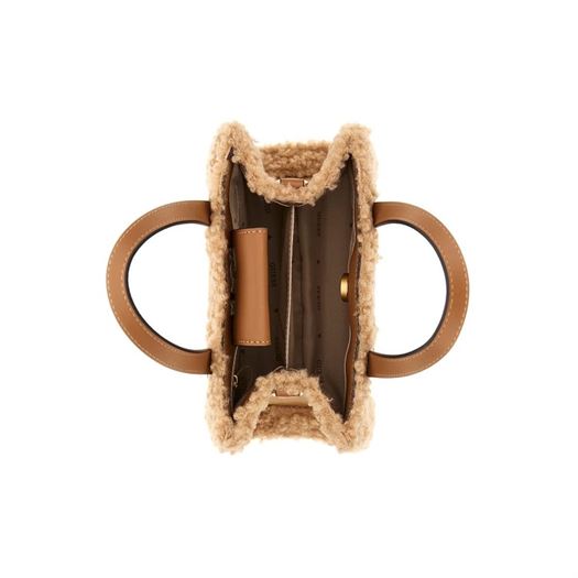 Guess femme silvana 2 compartmnt mini marron2205501_3 sur voshoes.com