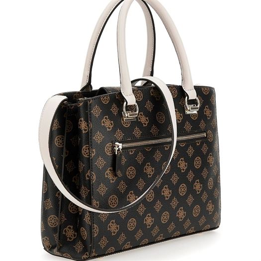 Guess femme noelle girlfriend satchel marron2206302_2 sur voshoes.com