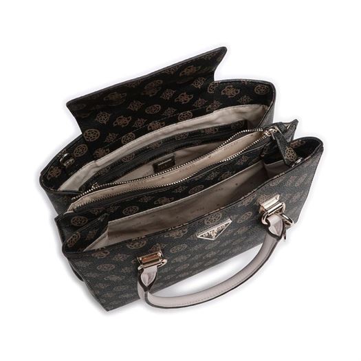 Guess femme noelle girlfriend satchel marron2206302_4 sur voshoes.com