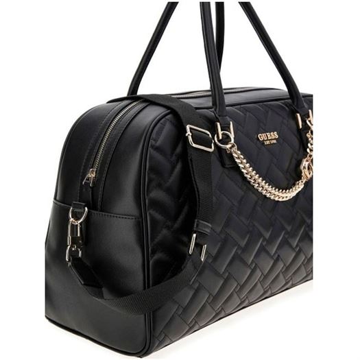 Guess femme gracelynn weekender duffe noir2209001_5 sur voshoes.com
