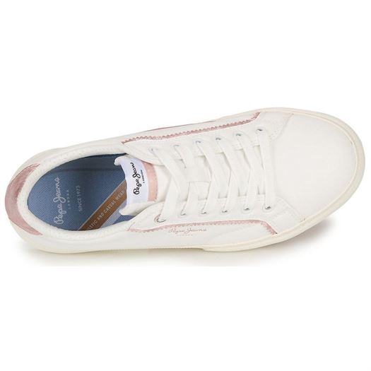 Pepe jeans femme kenton yusty w blanc2209401_5 sur voshoes.com