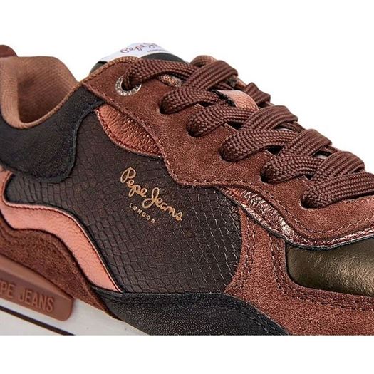Pepe jeans femme rusper nas marron2209501_6 sur voshoes.com