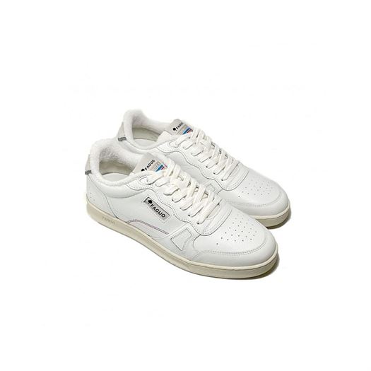 Faguo homme commute 1 baskets leather blanc2213201_2 sur voshoes.com