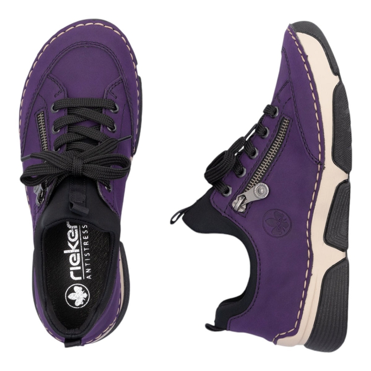 Rieker femme 45973 violet2215703_5 sur voshoes.com