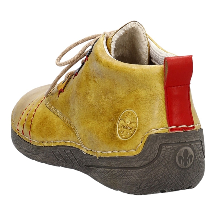 Rieker femme 52509 jaune2215802_3 sur voshoes.com