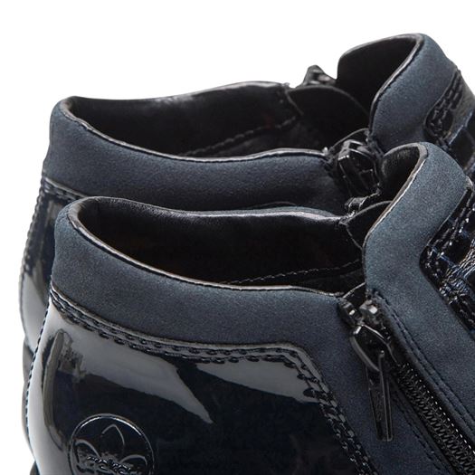 Rieker femme l4382 bleu2216701_4 sur voshoes.com