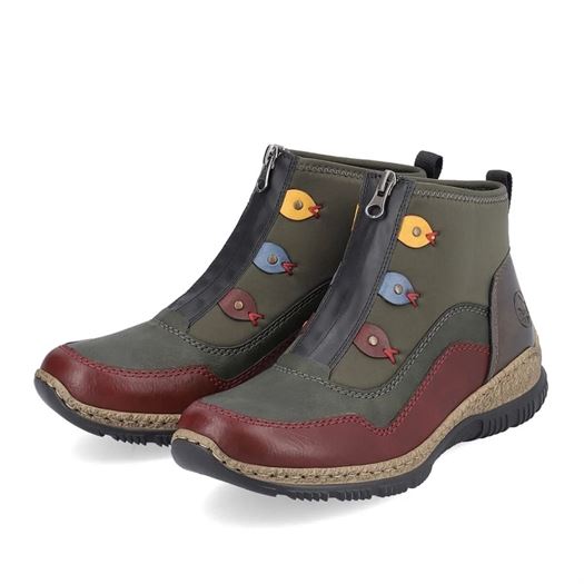 Rieker femme n3277 multicolore2217301_3 sur voshoes.com