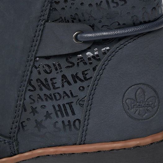 Rieker femme x5755 bleu2217701_5 sur voshoes.com