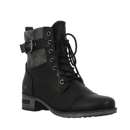 Mustang femme 1229519 noir2225901_2 sur voshoes.com