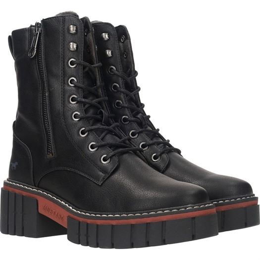 Mustang femme 1447504 noir2226101_4 sur voshoes.com