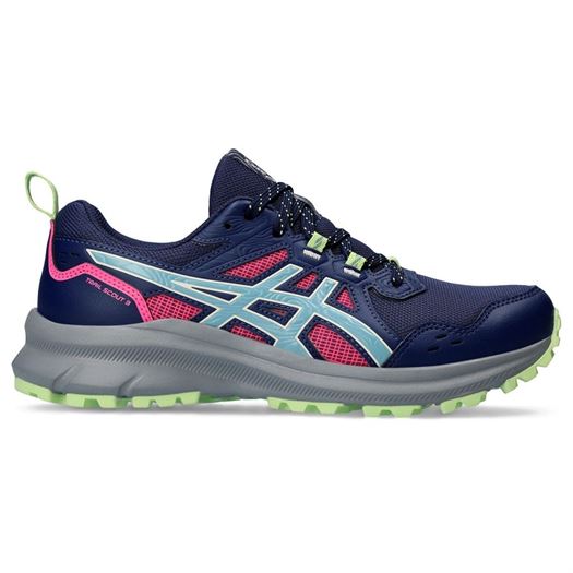 femme Asics femme trail scout 3 bleu