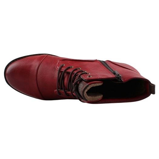 Mustang femme 1359502 rouge2236603_5 sur voshoes.com