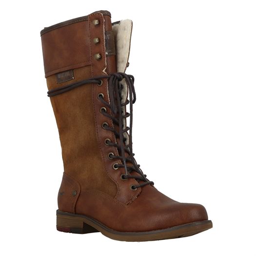 Mustang femme 1295606 marron2236702_2 sur voshoes.com