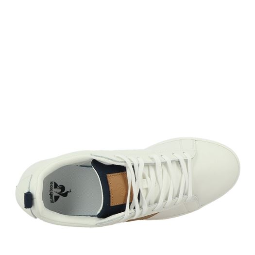 Le coq sportif homme courtclassic twill blanc2248101_4 sur voshoes.com