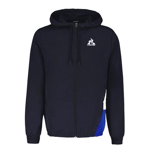 homme Le coq sportif homme ct fz hoody n°1 m bleu