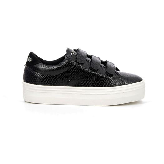 femme No name femme plato m straps python noir