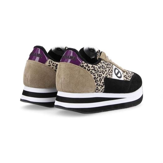 No name femme flex m jogger suede leo noir2250501_3 sur voshoes.com