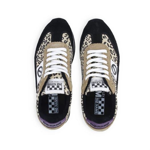 No name femme flex m jogger suede leo noir2250501_4 sur voshoes.com