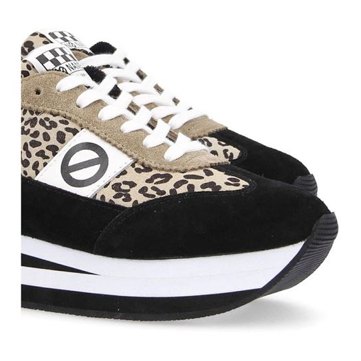 No name femme flex m jogger suede leo noir2250501_5 sur voshoes.com