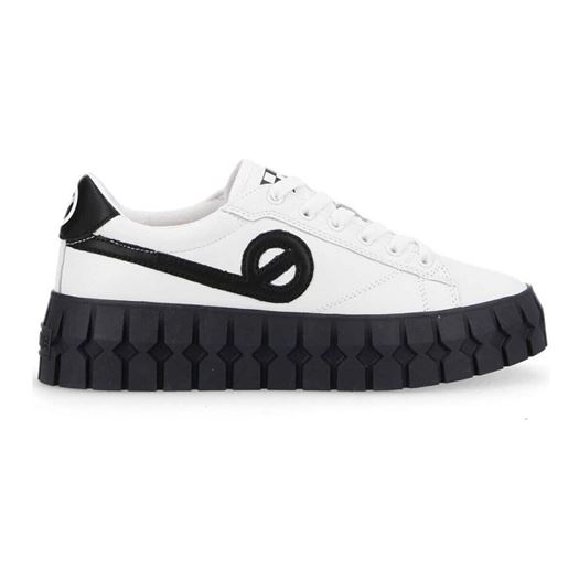 femme No name femme play sneaker nappa blanc