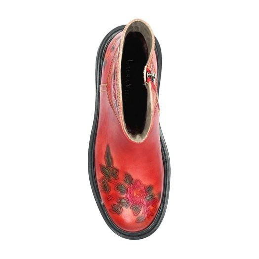 Laura vita femme kouleo 08 rouge2251601_6 sur voshoes.com