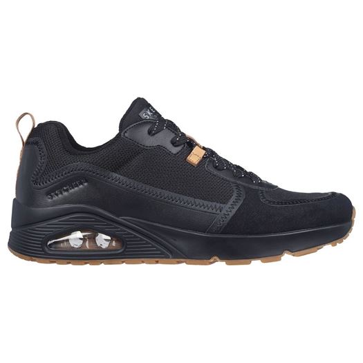 homme Skechers homme uno  layover noir
