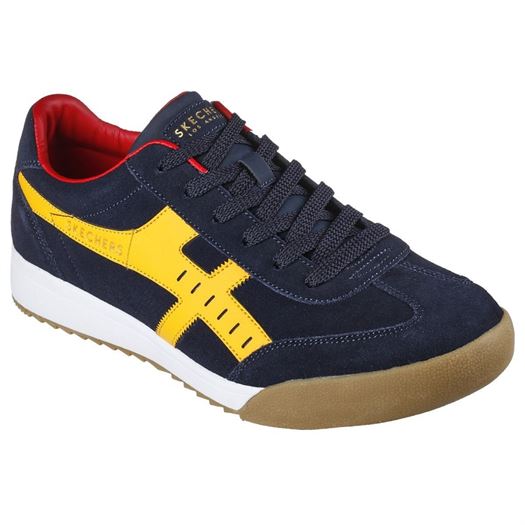 Skechers homme zingermanchego bleu2255901_2 sur voshoes.com
